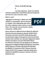 Mineral Dressing Notes by Prof. SBS Tekam