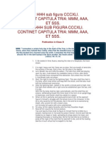 Liber HHH Sub Figura CCCXLI. Continet Capitula Tria: MMM, Aaa, Et Sss. Liber HHH Sub Figura Cccxli. Continet Capitula Tria: MMM, Aaa, Et Sss