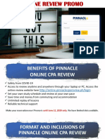 Pinnacle CPA Online Review Last Minute Promo