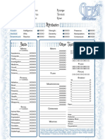 Geist: The Sin-Eaters - Character Sheet