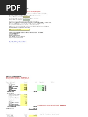 Financial Projections super1