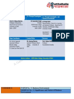 Know-More: Commerce PAPER No.: 5. Business Environment MODULE No.: 5. Significance and Nature of Business Environment