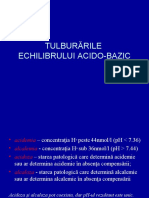 ATI RO Rez 09 - Tulburarile  echilibruluiu acidobazic