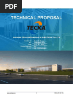 TECKA Technical Proposal For Dual Cooling Intelligent Energy Station T-TEC20081401