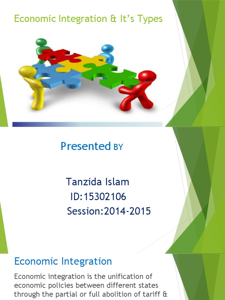 Types and Stages of Economic Integration | PDF