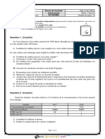 Devoir de Contrôle N°2 Lycée Pilote 1er Semestre - Économie - 2ème Economie & Services (2018-2019) MR Kamel Ajour