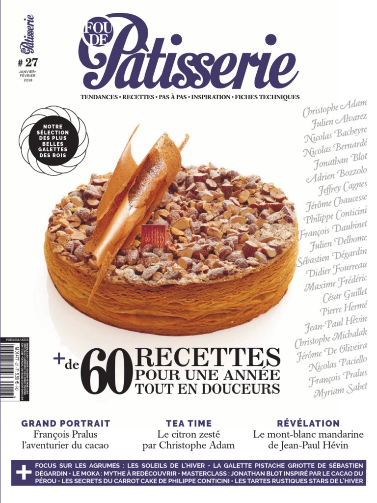 Carte Invitation Galette Des Rois Gratuite à Imprimer Fou de Pâtisserie 27 | PDF | Chocolat | Desserts