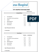 Facility Inspection Checklist