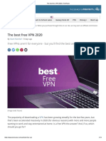 The Best Free VPN 2020 - TechRadar PDF