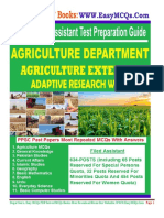 Agriculture Filed Assistant Job MCQs PDF Book
