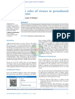 The Roles of Viruses in Periodontal Dise