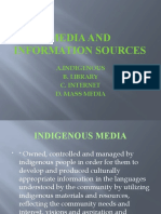 1 - Media and Information Sources