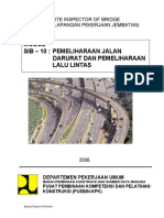 Pemeliharaan Jalan Darurat Dan Pemeliharaan Lalu Lintas PDF