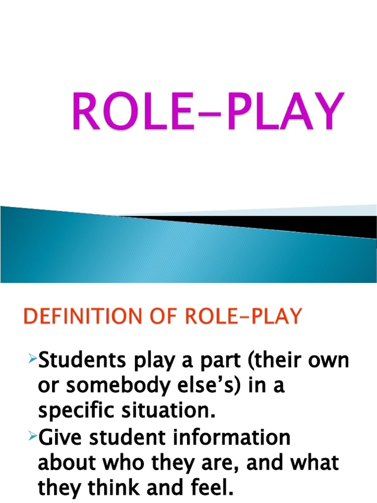 ROLEPLAY AND SIMULATIONS Eva.. PDF Psychological Concepts