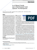 3 - Treatment Outcomes of Mineral Trioxide Aggregate Pulpotomy in Vital Permanent Teeth With Carious Pulp Exposure The Retrospective Study PDF