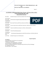 National Institute of Technology: Tiruchirappalli - 620 015: REF: NITT/DA/2015/57 Date: 9-12-2015