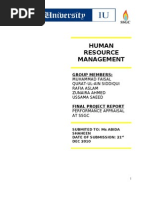 Download SSGC Performance Appraisal by Ussama Saeed SN47254409 doc pdf