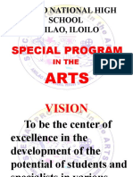 Anilao National High School Anilao, Iloilo: Special Program