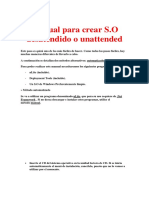 Manual para Crear S.O Desatendido PDF