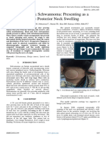 Head-Neck Schwannoma: Presenting As A Huge Posterior Neck Swelling