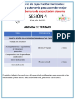 ? Sesión 4 30 de Julio 2020