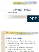 Market Structures - Perfect Competition
