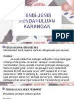 Jenis-Jenis Pendahuluan Karangan