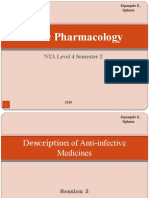 Basic Pharmacology: NTA Level 4 Semester 2