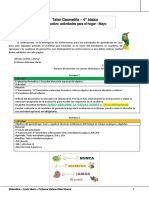 4° Básico Geometría Cronograma MAYO 1