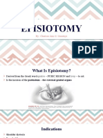 Episiotomy: By: Charisse Ann G. Gasataya