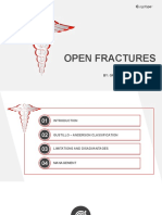 Open Fractures in Ortho Patients