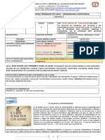 ACTIVIDAD DE ETICA Y RELIGION. GRADO 6o.