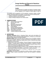 GIL-ORGN-MGM-G-102-01 Storage, Handling and Disposal of Hazardous Waste PDF