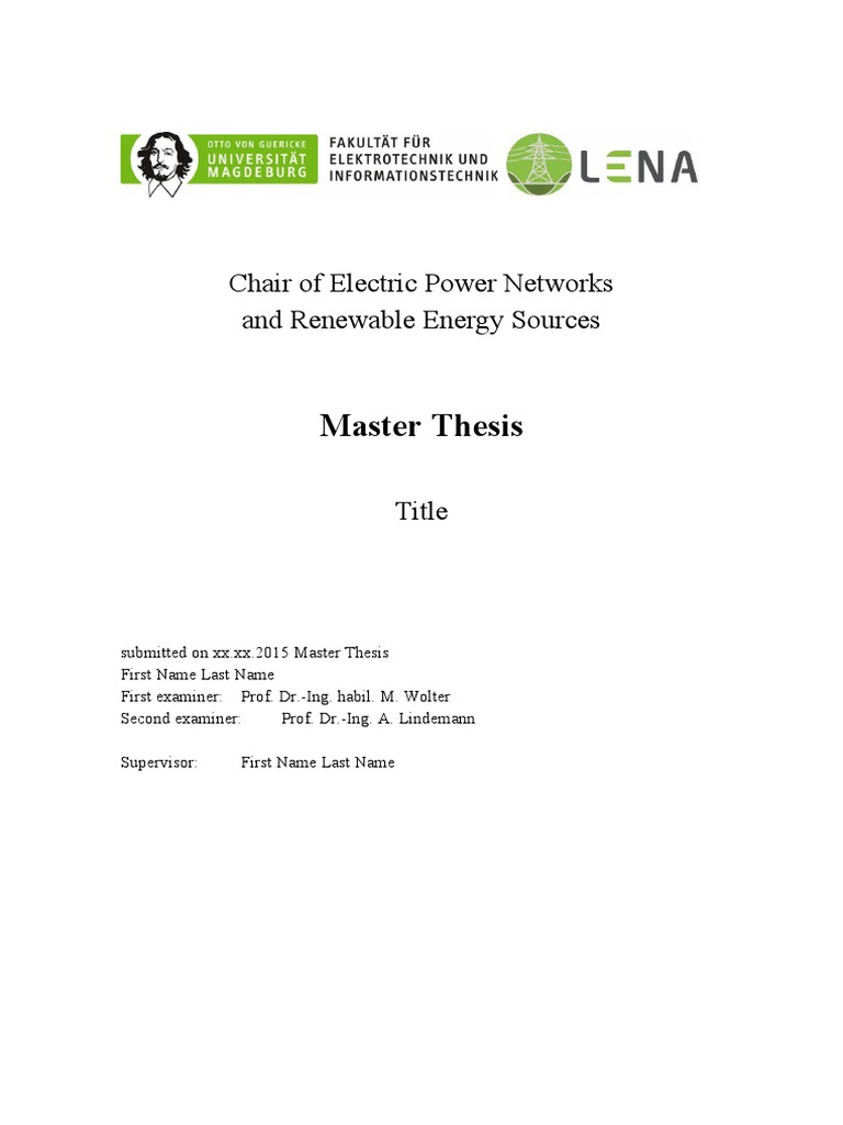 usm master thesis format