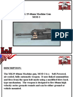 MK 19 40mm Machine Gun Mod 3