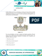 Learning Activity 1 Evidence: Lifelong Learner: Fuente: SENA