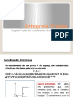 Integrais Triplas - Coord Cilindricas Esféricas