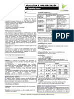 Curso Gramática Interpretação Prof. Cláudio Neves