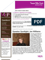 Questions?: Speaker Spotlight: Jan Williams