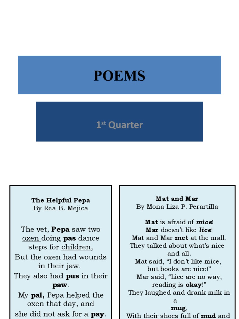 POEMS PDF Solid Liquids