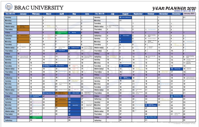 Academic Calendar - 2020 - Revised | PDF | Learning