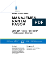 MODUL PERKULIAHAN MANAJEMEN RANTAI PASOK