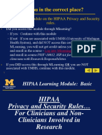 HIPAA ClinicalResearch