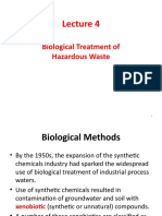 Biological Treatment of Hazardous Waste