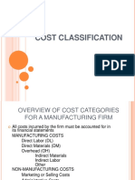 Cost Classification PDF