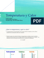 Temperatura y Calor PDF