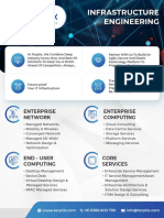 Infrastructure Engineering: Enterprise Network Enterprise Computing