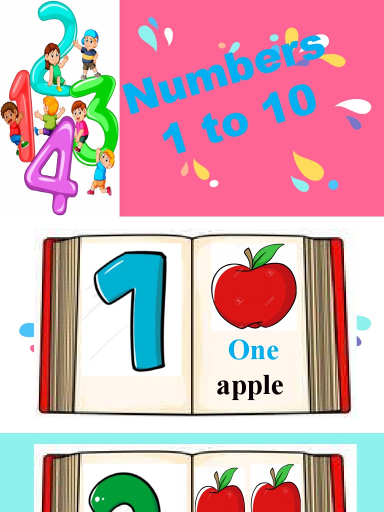 Num Bers 1 To 10 | PDF