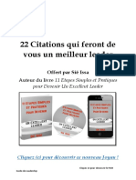 22 Citations Qui Feront de Vous Un Meilleur Leader