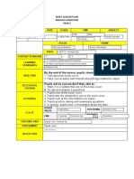 Daily Lesson Plan English Language Year 5: Week DAY Date Class Time Subject